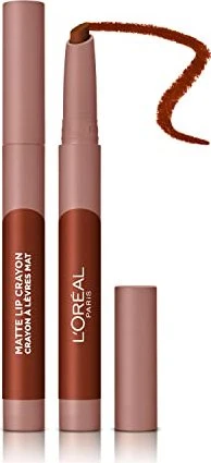 L'Oréal Infaillible Matte Lip Crayon Lippenstift 109 flirty toffee, 1.3g