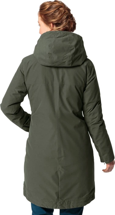 Vaude Annecy 3in1 III Funktionsmantel khaki (Damen)