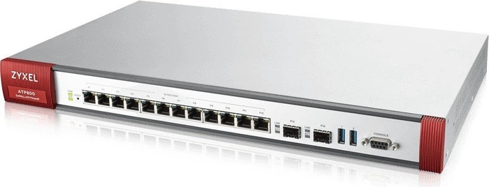 Zyxel VPN Firewall ATP800 Firewall, 12x RJ-45, 2x SFP, Service Bundle, 1 Jahr Gold Security