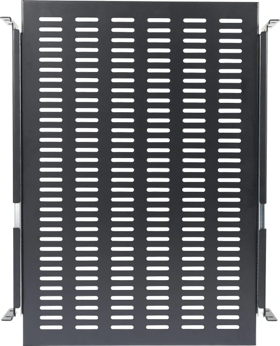 StarTech 19" Schiebefachboden für Server Rack, schwarz, 510mm Einbautiefe, 2HE