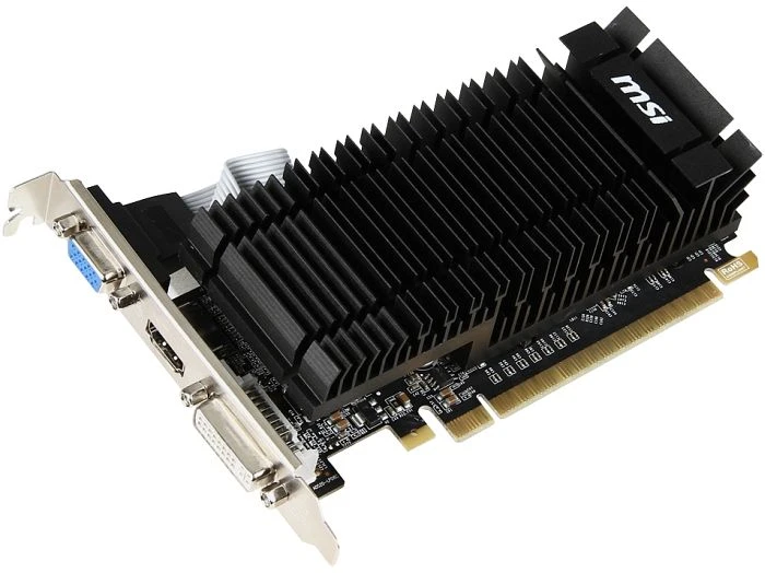 MSI GeForce GT 610 (500MHz), N610-1GD3H/LPV1, 1GB DDR3, VGA, DVI, HDMI