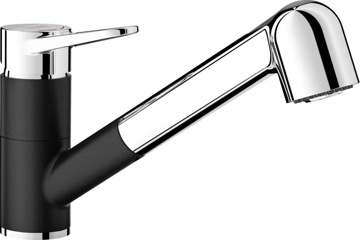 Blanco Wega-S II HD silgranitschwarz/chrom