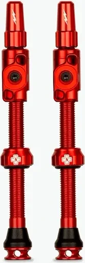 Muc-Off Big Bore Lite Tubeless-Ventil 60mm rot