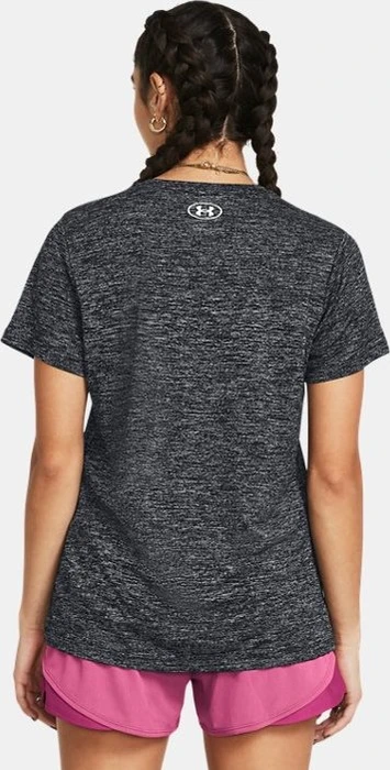 Under Armour Tech Twist Funktionsshirt kurzarm schwarz/weiß (Damen)