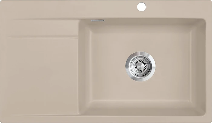 systemceram Stema 86 SL F Einbau Becken rechts fango