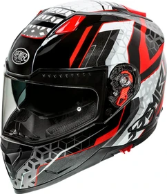 Premier Helmets Vyrus EM schwarz/weiß/rot