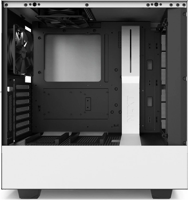 NZXT H500i weiß, Glasfenster
