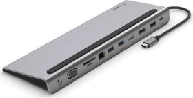Belkin USB-C 11-in-1 Multiport Dock, USB-C 3.0 [Stecker] (INC004btSGY)