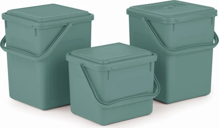 Rotho Komposteimer Bio 5l mistletoe green