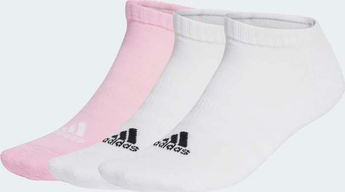 adidas Cushioned Low Cut Socken white/true pink, 3 Paare
