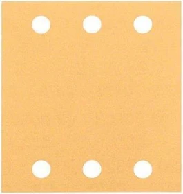 Bosch Professional C470 Best for Wood and Paint Schleifblatt K80, 107x115mm, 10 Stück
