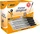BIC Cristal Original medium Kugelschreiber schwarz/transparent, 100er-Pack (942911)