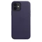Apple Silikon Case mit MagSafe für iPhone 12/iPhone 12 Pro dunkelviolett Vorschaubild
