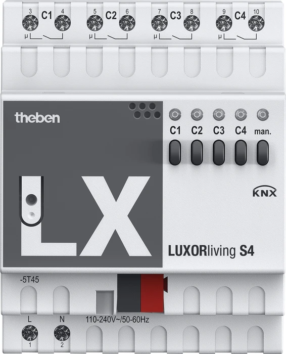 Theben LUXORliving S, Schaltaktor