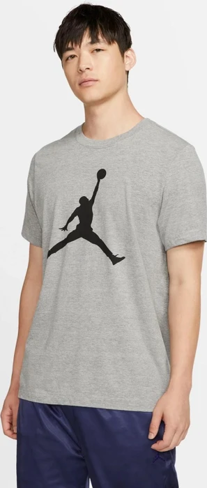 Nike Jordan Jumpman T-Shirt kurzarm carbon heather/black (Herren)