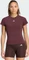 adidas 3-Streifen Studio Baby T-Shirt kurzarm aurora ruby (Damen) Vorschaubild