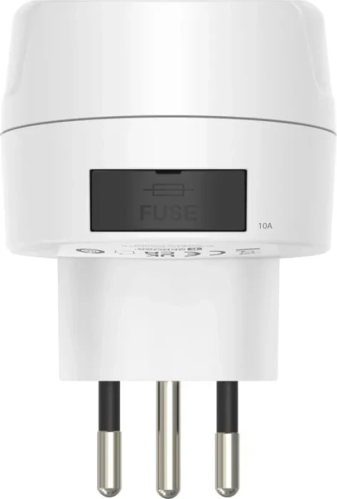 Hama Reiseadapter Typ J/Typ L/Typ N, 3-polig, für Schweiz, Italien und Brasilien
