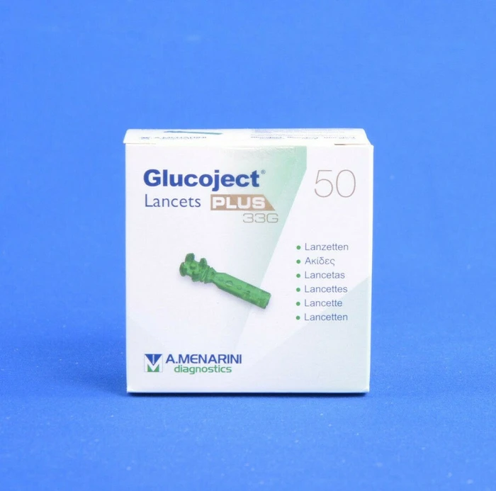 Berlin-Chemie Glucoject PLUS 33 G Lanzetten, 50 Stück