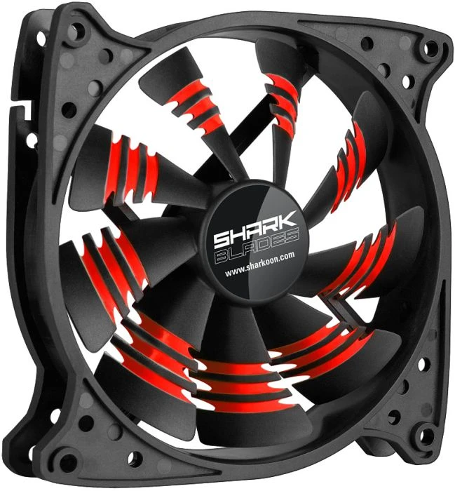 Sharkoon Shark Blades rot, 120mm