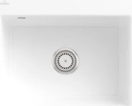 Villeroy & Boch Subway 60 S flat flächenbündig Becken mittig snow white