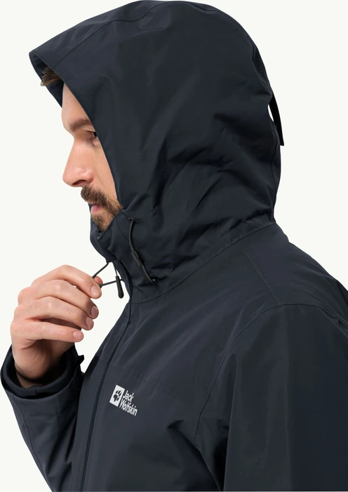 Jack Wolfskin Glaabach 3in1 Funktionsjacke night blue (Herren)