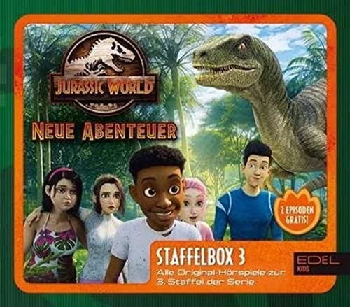 Jurassic World: Neue Abenteuer - Staffelbox 3 (Folge 17-26)