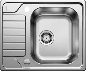 Blanco Dinas 45 S Mini Einbau Becken reversibel mit Ablauffernbedienung edelstahl