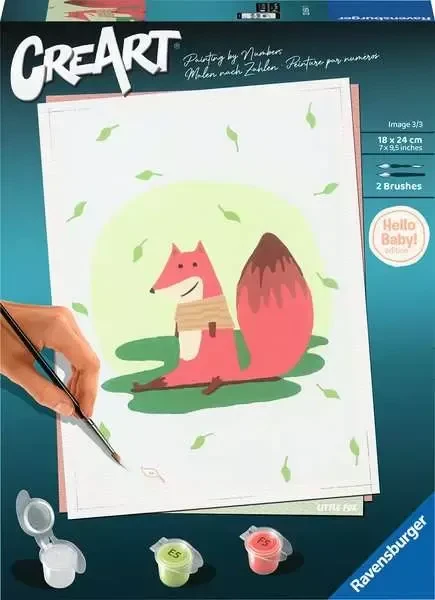 Ravensburger Malen nach Zahlen CreArt Hello Baby: Little Fox