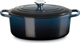 Le Creuset Signature Gusseisen Bräter oval 33cm 7.5l nuit