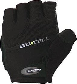 Chiba BioXCell Fahrradhandschuhe schwarz