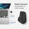 Act Wireless Multi-Connect Mouse 2400dpi, schwarz, USB/Bluetooth Vorschaubild