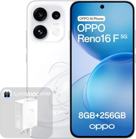 Oppo Reno 16 F 256GB pop white