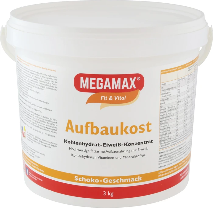 Megamax Aufbaukost Schokolade 3kg