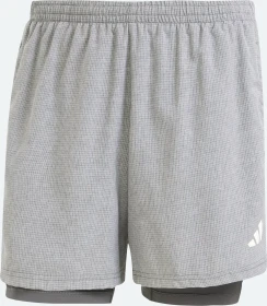 adidas Own The Run Climacool 2in1 Laufhose kurz grey six (Herren)