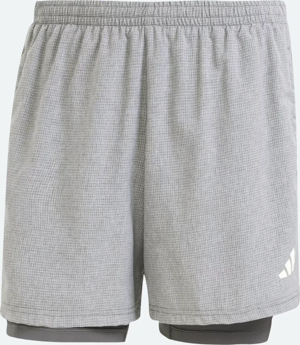adidas Own The Run Climacool 2in1 Laufhose kurz grey six (Herren)