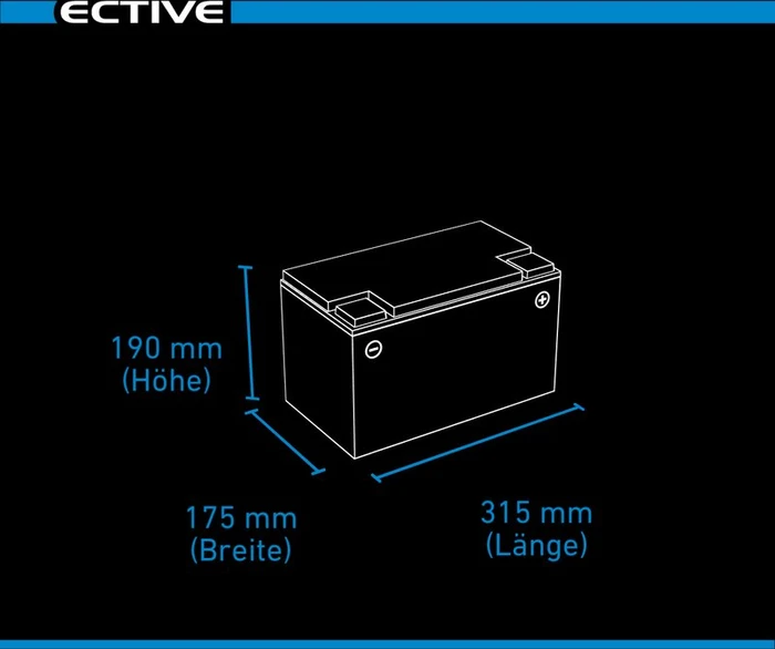 Ective SC 95 AGM Semi Cycle