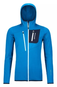 Ortovox Fleece Grid Hoody Funktionsjacke safety blue (Damen)