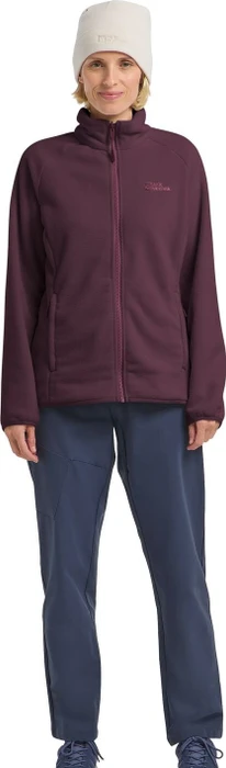 Jack Wolfskin Moonrise Full-Zip Fleece Funktionsjacke amaranth (Damen)