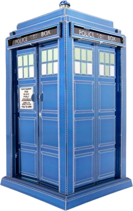 Fascinations Metal Earth Doctor Who Tardis