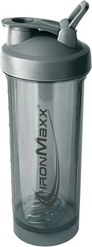 IronMaxx Shaker Trinkflasche 700ml ash grey