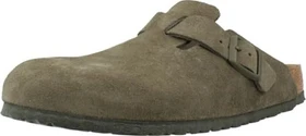Birkenstock Boston Veloursleder thyme