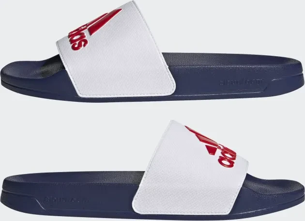 adidas Shower Adilette cloud white/better scarlet/victory blue