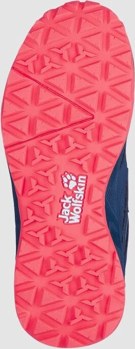 Jack Wolfskin Woodland Texapore Low VC dark blue/rose (Junior)