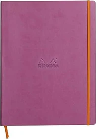 Rhodia Boutique Cahier, A4+, liniert, Softcover, lila, 80 Blatt