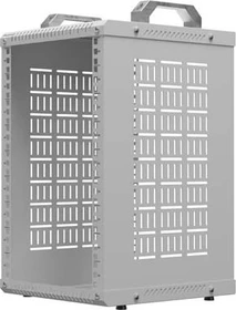 Lanberg Open Rack Series OR10 10" Open Frame Rack 9HE, 4-Pfosten, Flat Pack, IP20, RAL 7035, 300mm tief