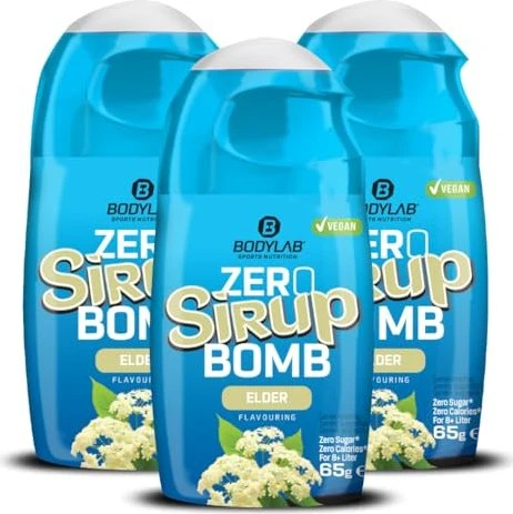 BodyLab24 Zero Sirup Bomb Holunder 65ml