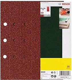 Bosch DIY Schleifblatt K120, 93x230mm, 25 Stück