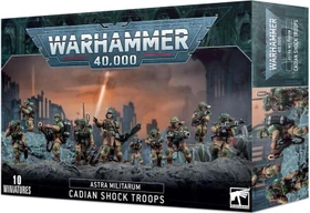 Games Workshop Warhammer 40.000 - Astra Militarum - Cadian Shock Troops