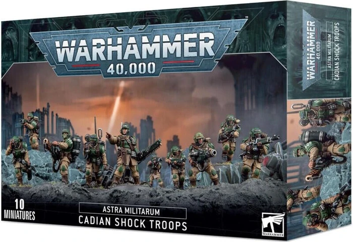 Games Workshop Warhammer 40.000 - Astra Militarum - Cadian Shock Troops