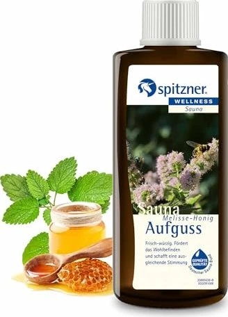 Spitzner Wellness Melisse Honig Saunaaufguss, 190ml